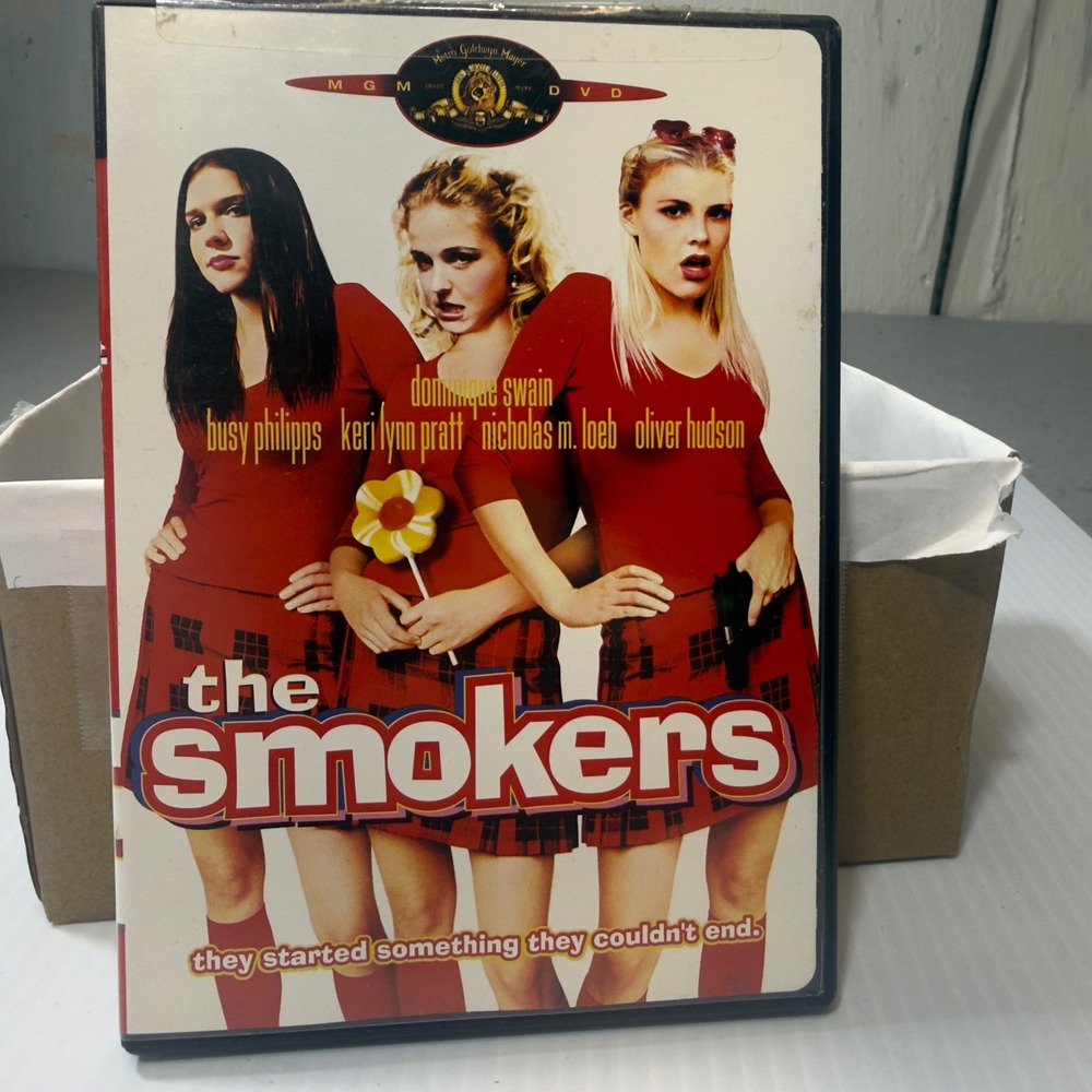The Smokers DVD 2000 Dominique‎ Swain Busy Philipps MGM Dark Comedy Movie